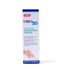 Rugby Urea 20% flacon crème hydratante pour peaux sèches et sensibles