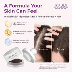 Rumi Cosmetiques HairMagic+ pigments adaptatifs pour teinte naturelle.