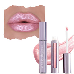 Runway Rogue LuxGloss Catwalk application fluide et pigmentée sur les lèvres.