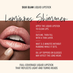 Application rouge liquide visible, adhérence sans transfert apparent.