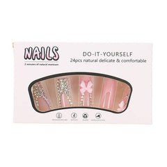 Ensemble d'accessoires RUOKEXIN pour une pose d'ongles à domicile.