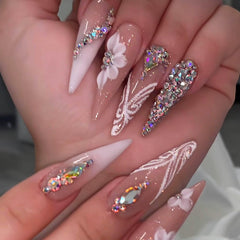Ongles RUOKEXIN fini brillant, rendu lumineux et soigné.