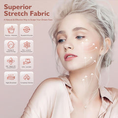 RUSHFORWARD Sangle-velcro-ajustable assure une tenue sûre du visage.