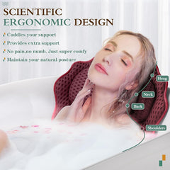 RUVINCE ventouses puissantes assurant un maintien sûr durant le bain.