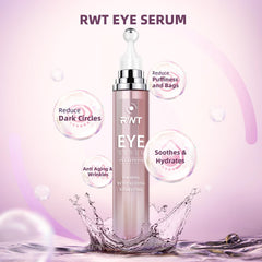 RWT under-eye roller cooling applicator for faster serum absorption and refreshed look.