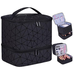 RZMAYIS organisateur vernis double couche, rangement spacieux et pratique pour votre manucure.