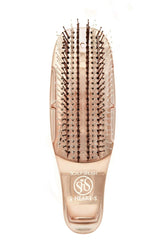 Brosse s-heart-s avec brins nylon durables pour une utilisation longue.