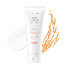 S.NATURE bouteille nettoyant mousse au riz pour le visage