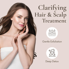 SAAQIN Rhassoul Argile, masque visage fondant pour peau rééquilibrée.