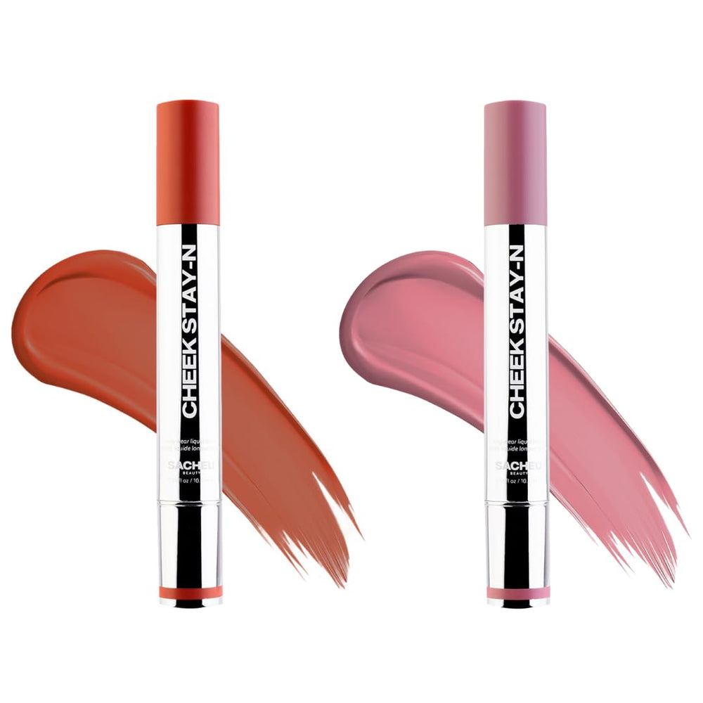 Sacheu Cheek STAY-N, emballage visible, présentation élégante pour un maquillage naturel.