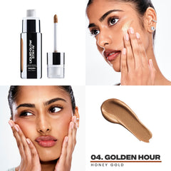 Sacheu Liquid Glow STAY-N: teinte dorée pour un éclat lumineux et naturel.