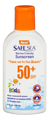 Safe Sea lotion SPF50 pour bébé, protection du corps et du visage