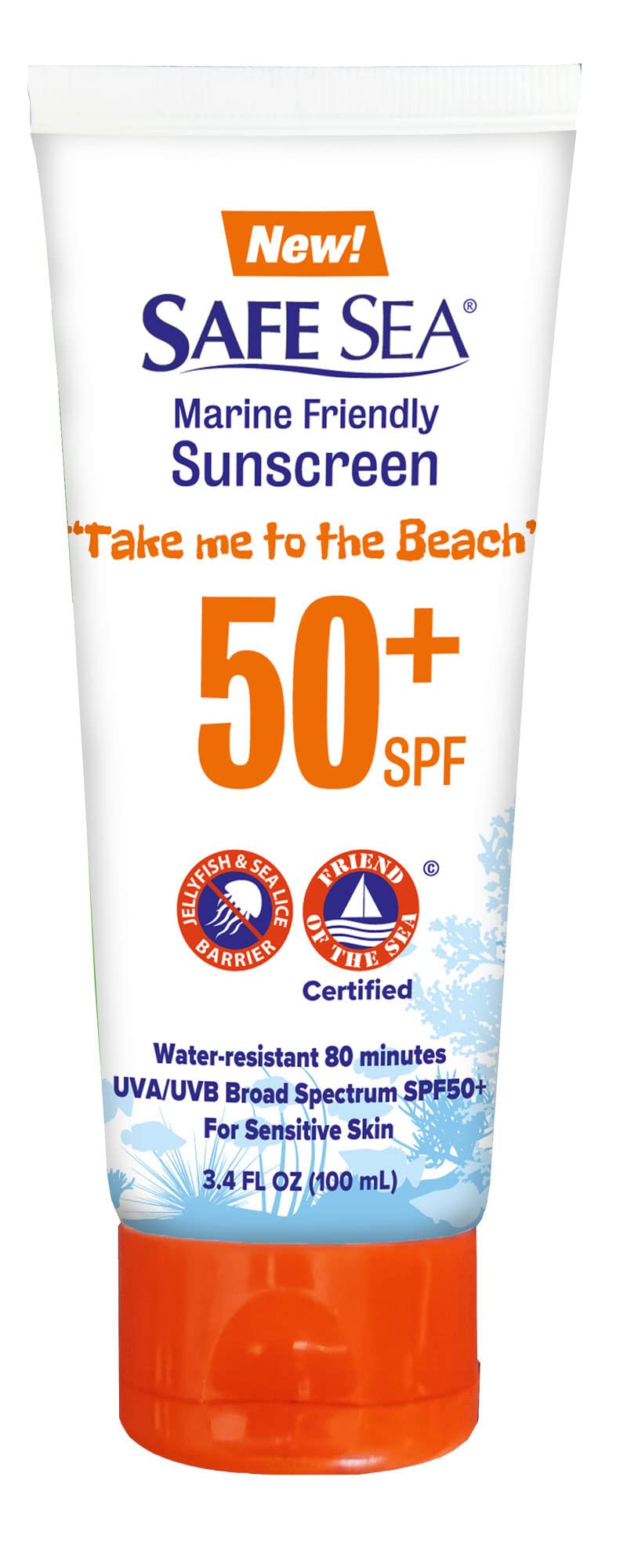 SAFE SEA protège contre les piqûres de méduses pendant la baignade.