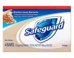 Safeguard barre antibactérienne – ensemble de 4 barres pour toute la famille.