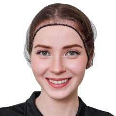 SAFEKO filet-cheveux marron 18 pouces, maillage nid-dabeille pratique en cuisine.