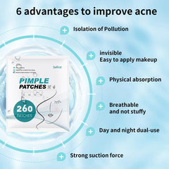 Patch Safirst 10mm: discrétion et absorption des impuretés.