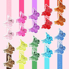Sagaco pinces papillon ensemble 50 coloris, couleurs variées pour tous les looks