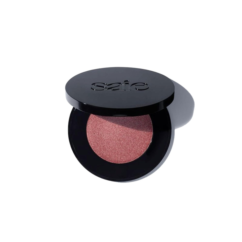 Saie Glow Sculpt Mauveglow sur pommettes pour un éclat lisse