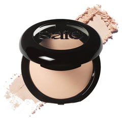 Saie Slip Tint Poudre emballage-avant avec fini naturel et retouche rapide.