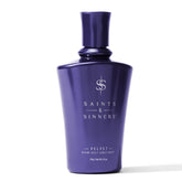 Bouteille Velvet Divine de Saints & Sinners montrant une hydratation instantanée.