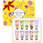 Sakose Creme mains – ensemble 10-pack, pratique pour cadeaux et voyage.