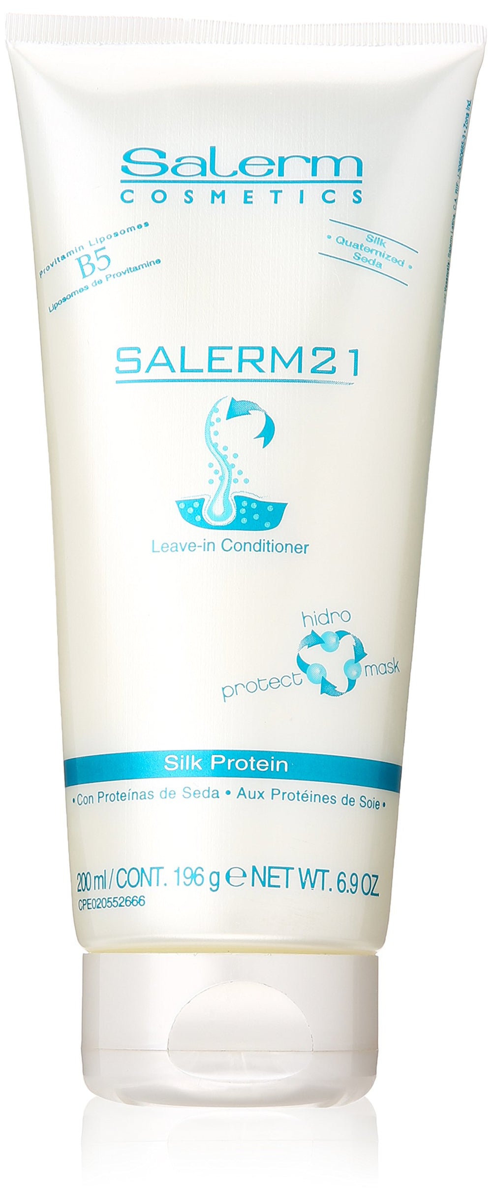 SALERM 21 B5: flacon soin sans rinçage offrant brillance durable.