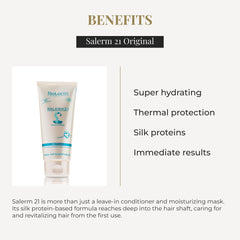 SALERM 21: texture creme soyeuse apportant brillance et douceur