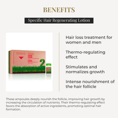 Ampoules SALERM Biokera Natura avec effet thermoactif et nutrition ciblée.
