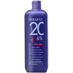 Salerm Oxydant 20 volumes Aloe Vera – bouteille protégeant les cheveux pendant la coloration