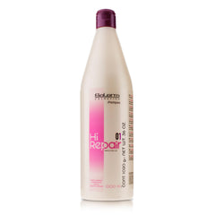 SALERM Hi Repair Shampoing : bouteille 1000 ml prête à l'emploi, hydratation et réparation visibles