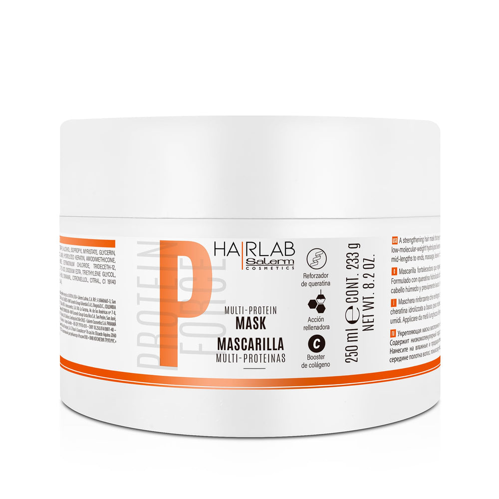 SALERM Masque Cheveux Endommagés flacon 250 ml, réparation ciblée des fibres