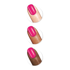 Sally Hansen Miracle Gel, échantillon couleur, teinte riche et uniforme.