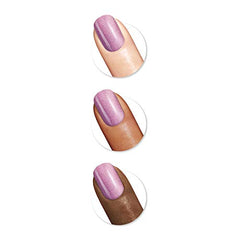 Sally Hansen Miracle Gel Metro Midnight, pinceau, application précise et uniforme.