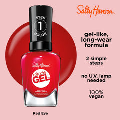 Tenue jusqu’à 8 jours avec Miracle Gel et brillance durable.