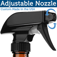 Pulvérisateur noir offre brume et jet pour usage domestique