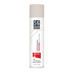 Salon Grafix Mega Hold Spray, utilisation rapide pour des styles dramatiques et du volume.