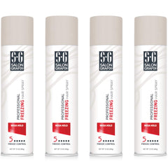 Salon Grafix Mega Hold Spray – bouteille de 10 onces, fixation rapide et durable.