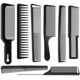 SALONSILK ensemble de 8 peignes, pratique pour démêler et coiffer tous les cheveux.