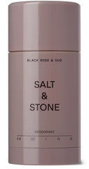 Salt & Stone déodorant bouteille avant protection longue durée sans aluminium.