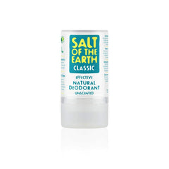 Salt Of the Earth Crystal Spring déodorant bâton 90 g, protection naturelle sans parfum.