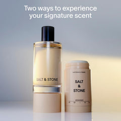 Salt & Stone brume corporelle Saffron Cedar longue tenue.