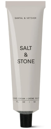 Crème Salt & Stone pour les mains, flacon 60 ml, hydratation rapide.