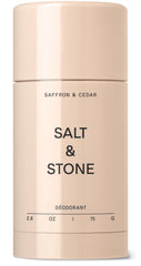 Salt & Stone déodorant sans aluminium destiné à une application discrète et fraîche.