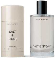 Salt & Stone Déodorant sans aluminium duo-set, protection durable et fraîcheur discrète.