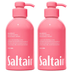 Saltair BAIN-CORPS Pink Beach, bouteille-pompe pour une hydratation douce