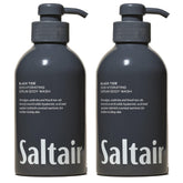 Gel douche Saltair Black Tide en duo pompe 17oz, pratique et hydratant.