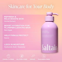 Huile de monoi Saltair hydrate en profondeur la peau.