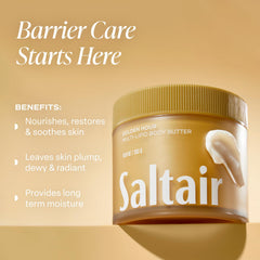 Texture riche de Saltair Multi-Lipid Body Butter qui s absorbe rapidement.