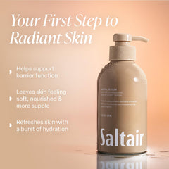 Saltair Santal Bloom : mousse douche crémeuse pour une application agréable.