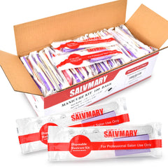 SALVMARY lime en bois 100/180 pour ongles naturels et artificiels, précision efficace